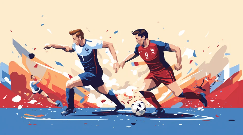 Cronaca Nazionale Di Calcio Della Francia - Nazionale Di Calcio Della Danimarca