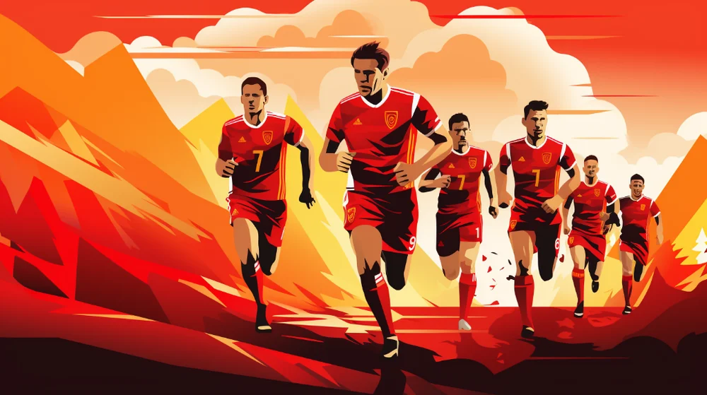 Formazioni Nazionale Di Calcio Della Georgia - Nazionale Di Calcio Della Macedonia Del Nord