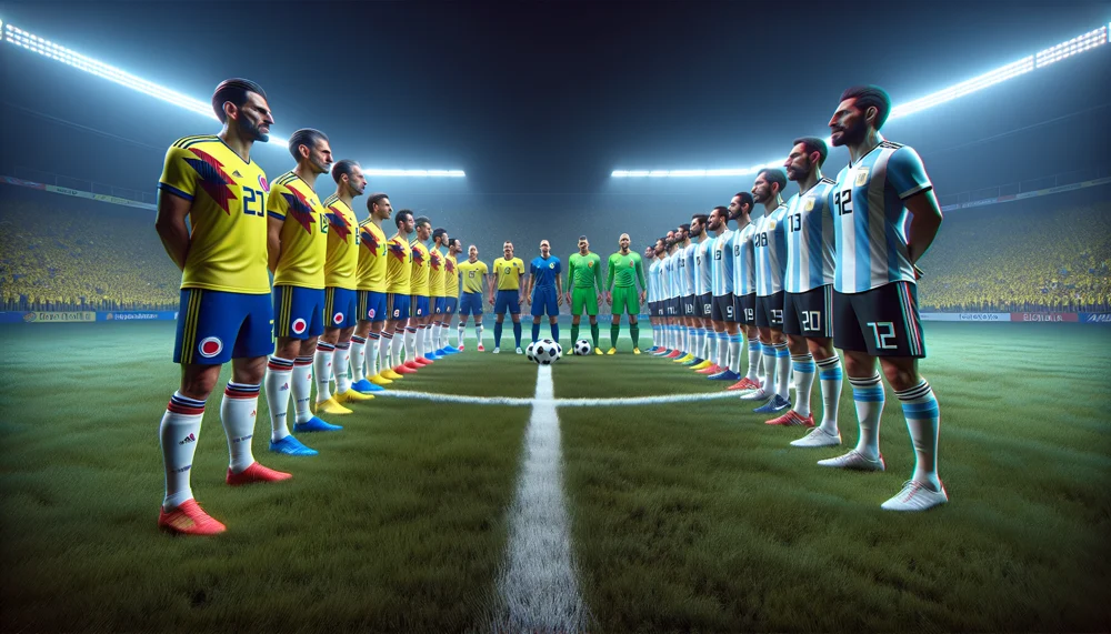 Classifica Di Nazionale Di Calcio Della Colombia - Nazionale Di Calcio Dell'Argentina