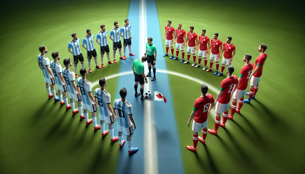 Cronaca Nazionale Di Calcio Dell'Argentina - Nazionale Di Calcio Del Canada