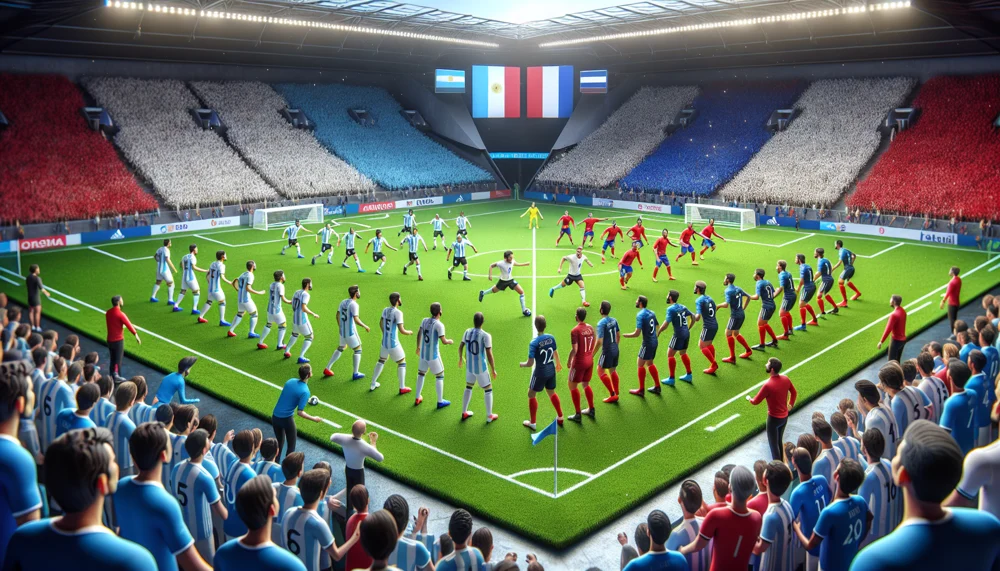 Cronaca Nazionale Di Calcio Dell'Argentina - Nazionale Di Calcio Della Francia