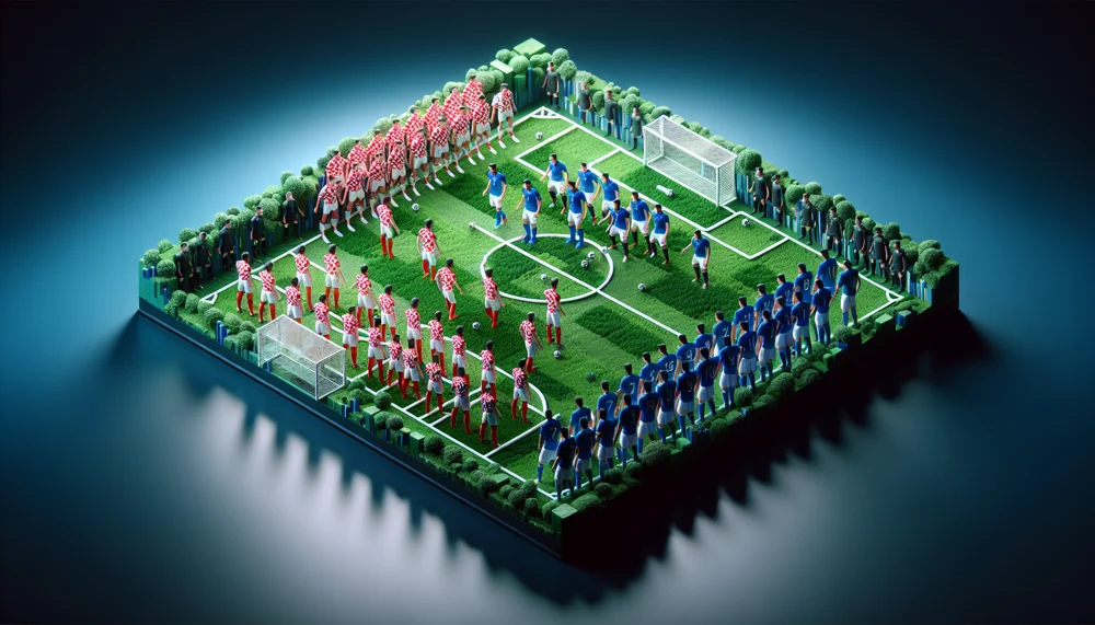 Cronaca Nazionale Di Calcio Della Croazia - Nazionale Di Calcio Dell'Italia