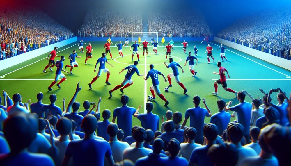 Cronaca Nazionale Di Calcio Della Francia - Nazionale Di Calcio Del Belgio