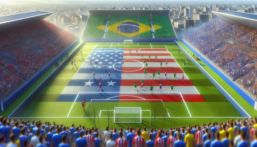 Formazioni Nazionale Di Calcio Degli Stati Uniti D'America - Nazionale Di Calcio Del Brasile