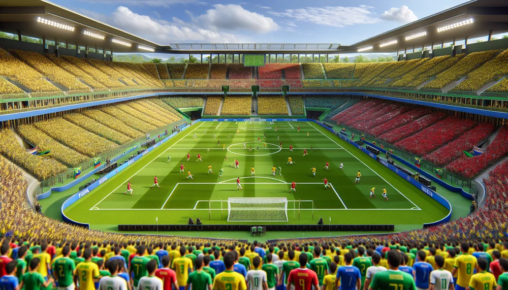 Formazioni Nazionale Di Calcio Del Brasile - Nazionale Di Calcio Della Colombia