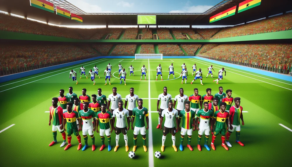 Formazioni Nazionale Di Calcio Del Ghana - Nazionale Di Calcio Di Capo Verde