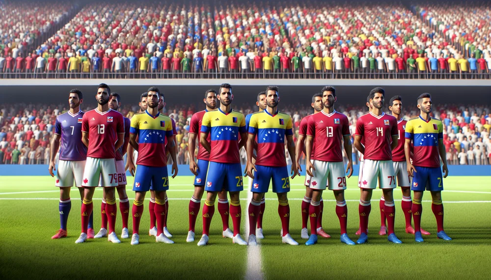 Formazioni Nazionale Di Calcio Del Venezuela - Nazionale Di Calcio Del Canada