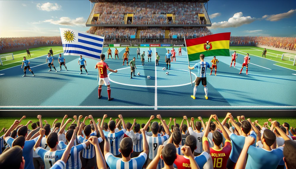 Formazioni Nazionale Di Calcio Dell'Uruguay - Nazionale Di Calcio Della Bolivia