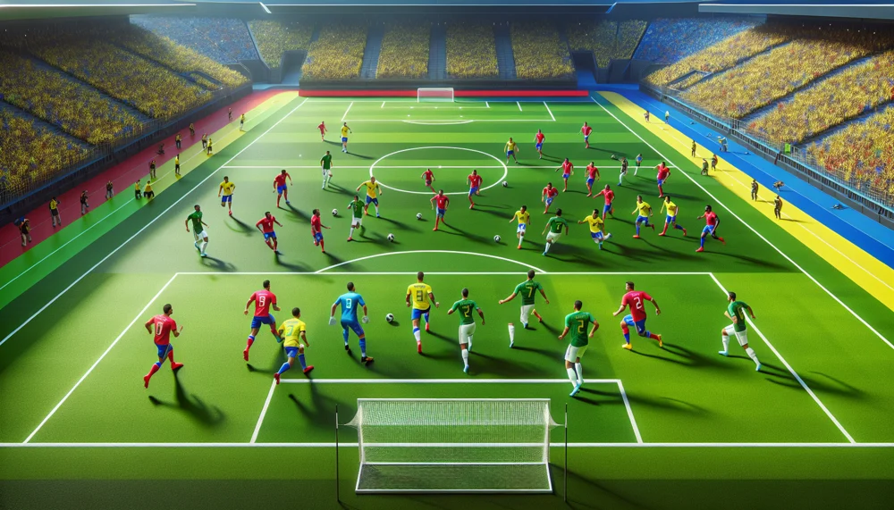 Formazioni Nazionale Di Calcio Della Colombia - Nazionale Di Calcio Del Brasile