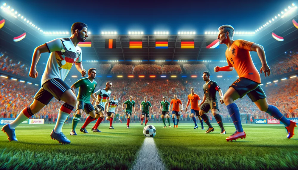 Formazioni Nazionale Di Calcio Della Germania - Nazionale Di Calcio Dei Paesi Bassi
