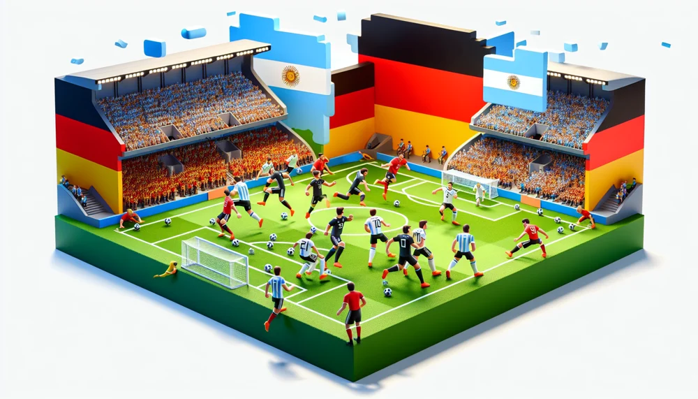 Formazioni Nazionale Di Calcio Della Germania - Nazionale Di Calcio Dell'Argentina