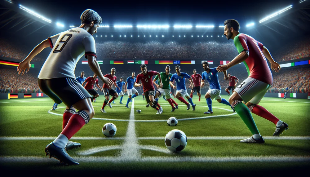 Formazioni Nazionale Di Calcio Della Germania - Nazionale Di Calcio Dell'Italia