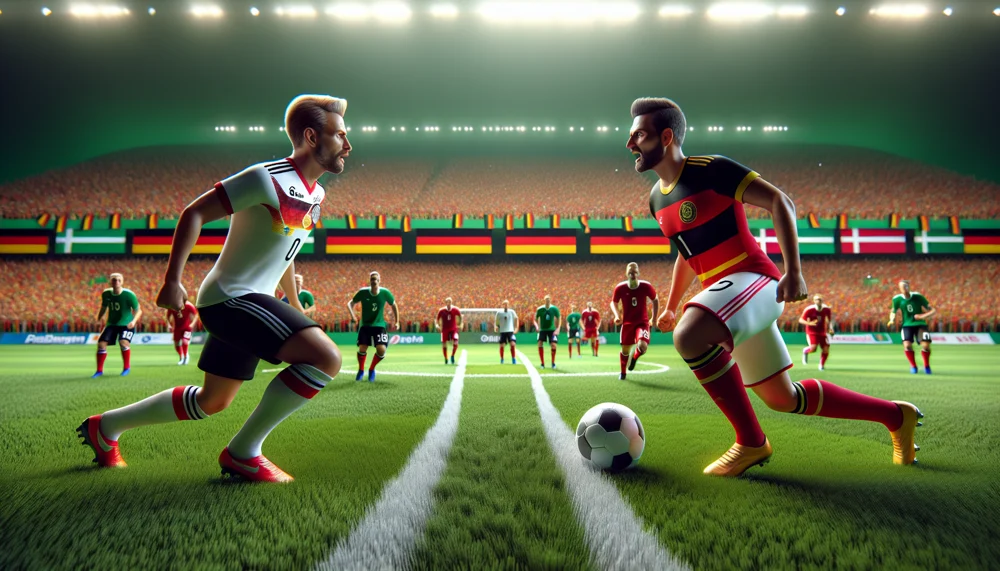 Formazioni Nazionale Di Calcio Della Germania - Nazionale Di Calcio Della Danimarca
