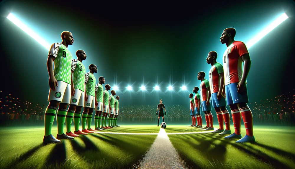 Formazioni Nazionale Di Calcio Della Nigeria - Nazionale Di Calcio Della Guinea Equatoriale