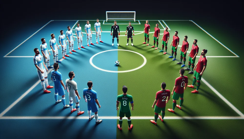 Formazioni Nazionale Di Calcio Della Slovenia - Nazionale Di Calcio Del Portogallo