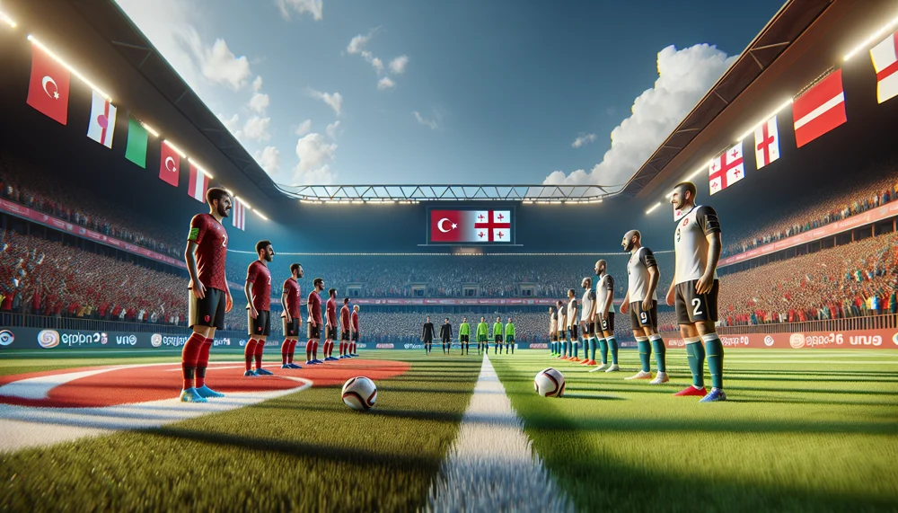 Formazioni Nazionale Di Calcio Della Turchia - Nazionale Di Calcio Della Georgia