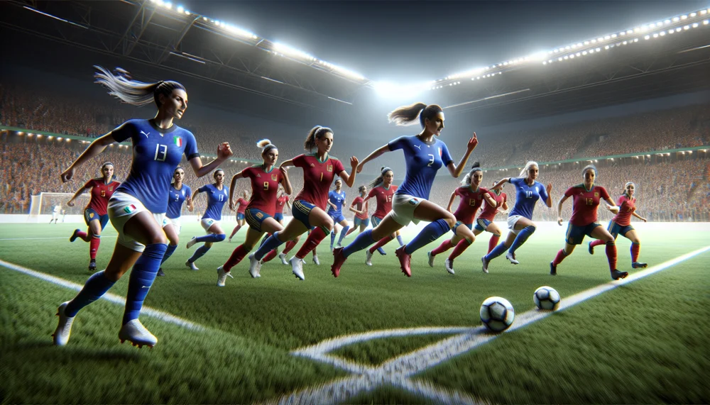 Formazioni Nazionale Di Calcio Femminile Della Spagna - Nazionale Di Calcio Femminile Dell'Italia