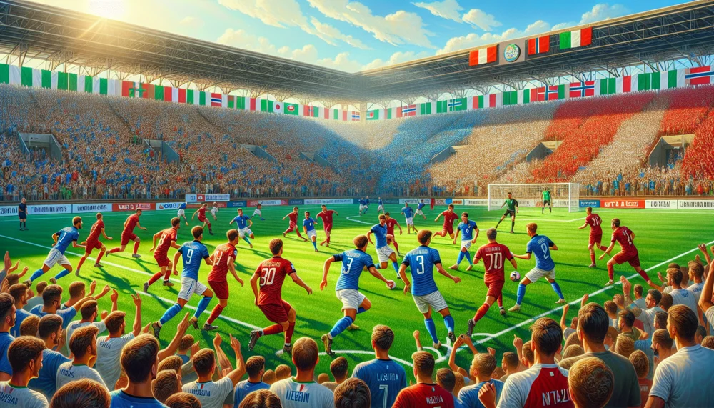 Formazioni Nazionale Under-19 Di Calcio Dell'Italia - Norvegia U-19