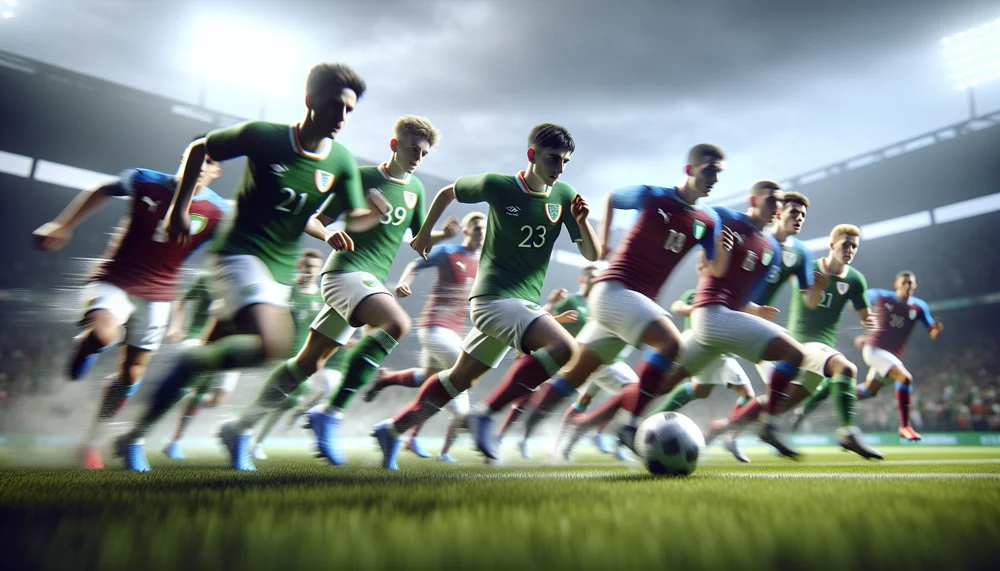 Formazioni Nazionale Under-21 Di Calcio Dell'Irlanda - Nazionale Under-21 Di Calcio Dell'Italia