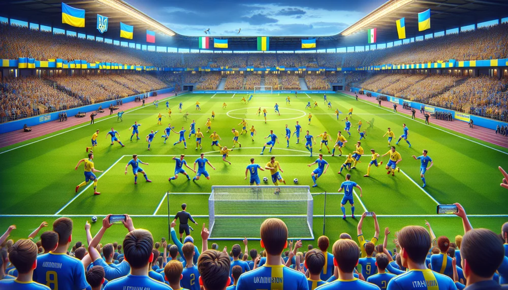 Partite Di Nazionale Di Calcio Dell'Ucraina - Nazionale Di Calcio Dell'Italia