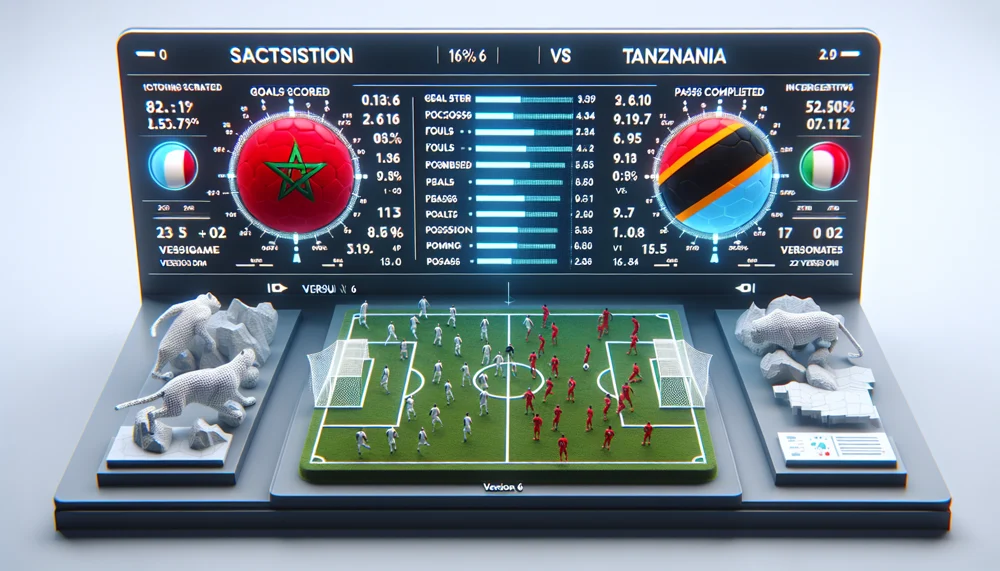 Statistiche Nazionale Di Calcio Del Marocco - Nazionale Di Calcio Della Tanzania