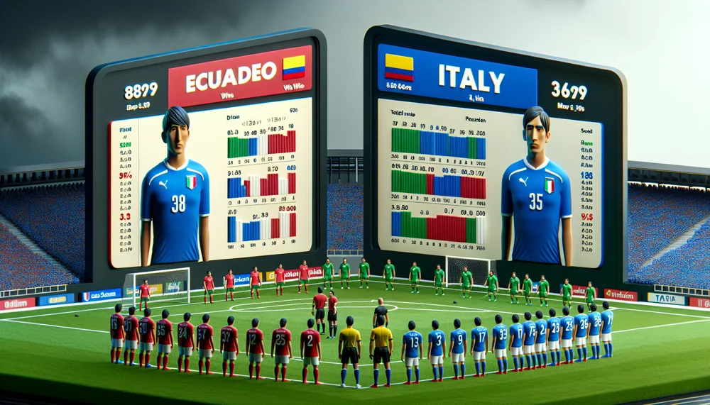 Statistiche Nazionale Di Calcio Dell'Ecuador - Nazionale Di Calcio Dell'Italia