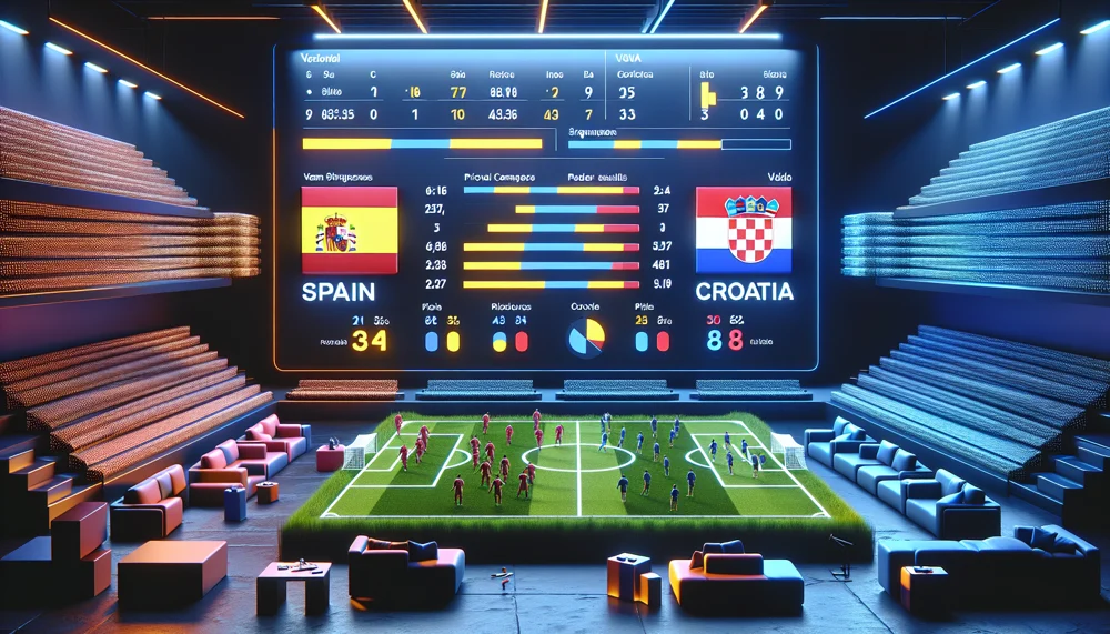Statistiche Nazionale Di Calcio Della Spagna - Nazionale Di Calcio Della Croazia