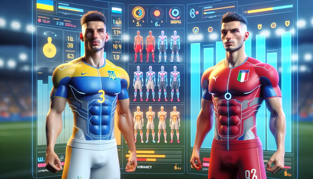 Valutazioni Giocatori Nazionale Di Calcio Dell'Ucraina - Nazionale Di Calcio Dell'Italia