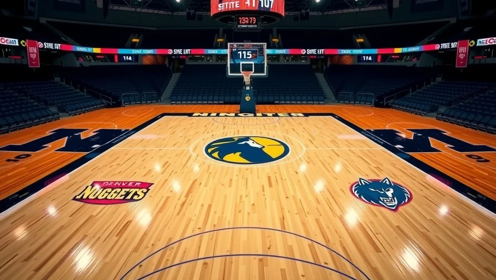 statistiche giocatore della partita denver nuggets - timberwolves